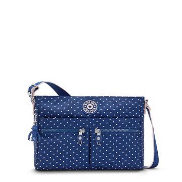 Kipling New Angie Printed Crossbodytassen Blauw | NL 2015AH